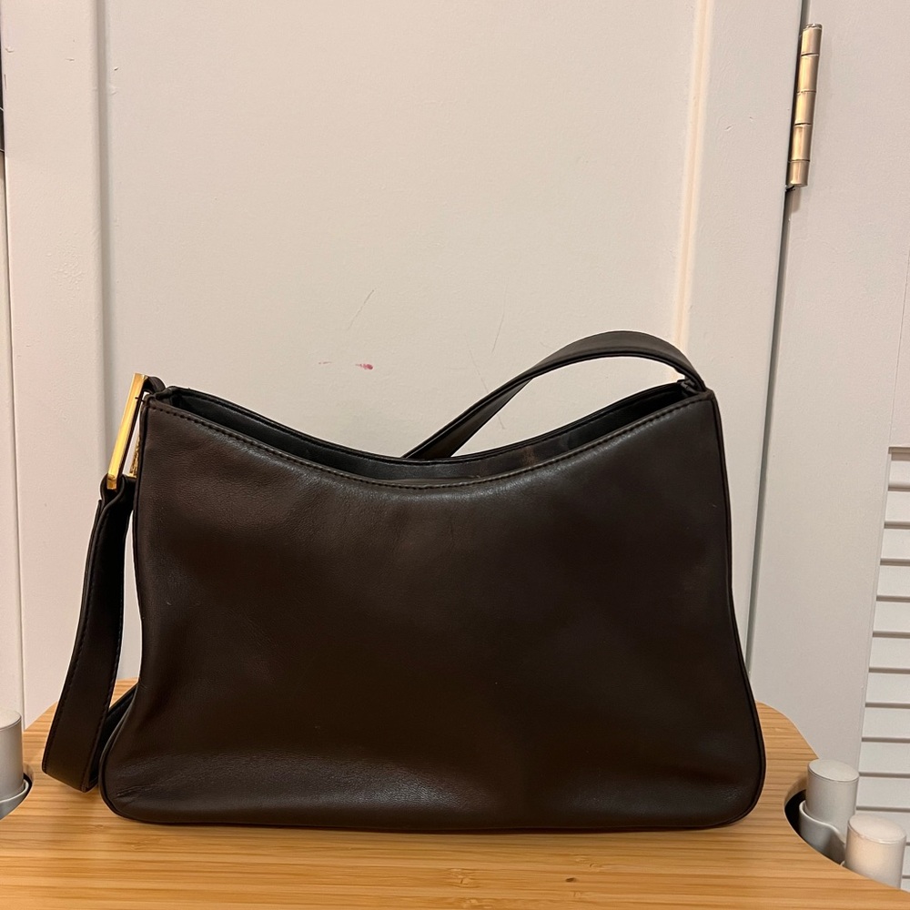 Giani Bernini Black Leather Bag